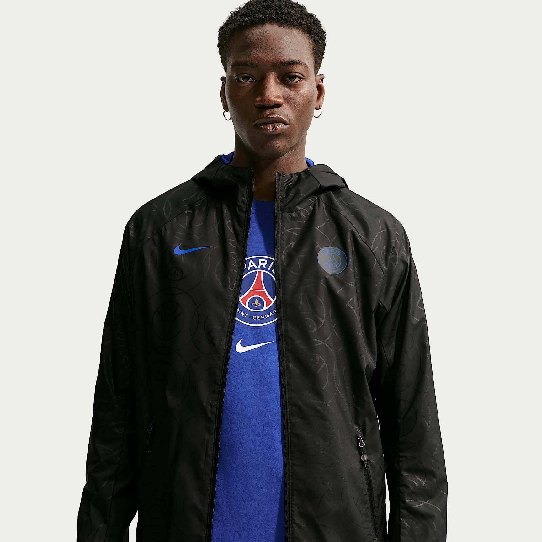 Paris Saint-Germain AWF Men's Nike Dri-FIT Football Jacket. Nike LU
